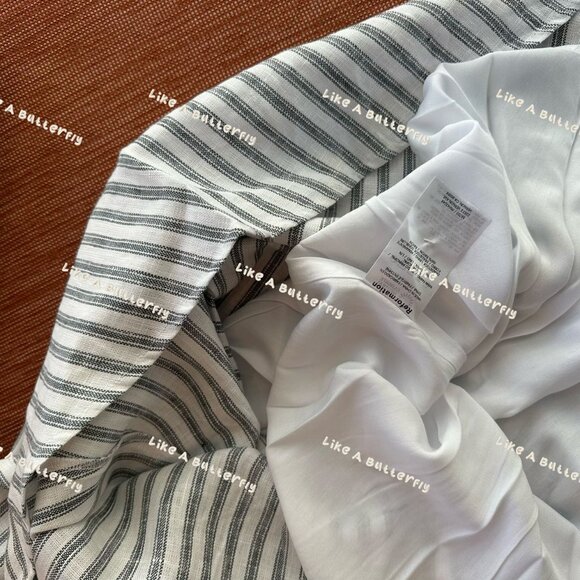 Reformation Tagliatelle Linen Dress - Harbor Stripe - Picture 8 of 11